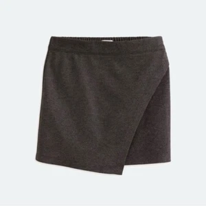 NWT KIDS GIRL Market and Spruce Grey knit twill wrap skirt Size XS (4-5) - Picture 1 of 5