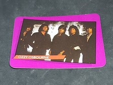 Ozzy Osbourne 1985 AGI Rock Star Concert Cards No. 84