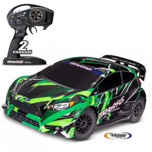 Traxxas TRX74276-4GRN Ford Fiesta ST Vert 1/10 Rally VXL 3S 96KPH RTR Brushless - Photo 1/8