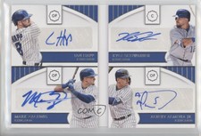 2018 National Treasures Quad Signatures Booklets /25 Albert Almora Ian Happ Auto
