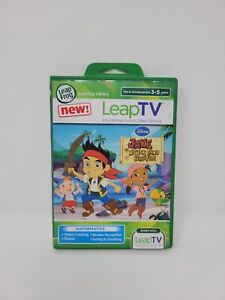 LEAP FROG Leap TV Jake and the Never Land Pirates Educational Video Game Math