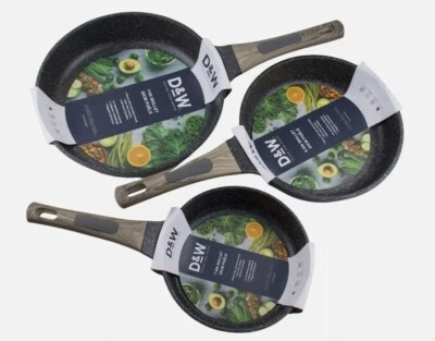 DEANE&WHITE Skillet Frying Pan Nonstick 8, 9.5 and 11 Inch Deane & White Heavy Duty