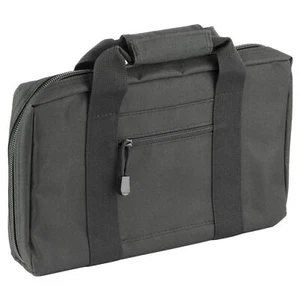 Estuche para pistola discreto NCSTAR de nailon negro dos compartimentos acolchados para pistola CPB2903 - Imagen 1 de 3
