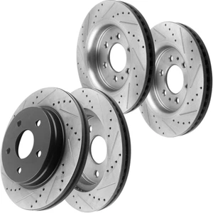 Rotores de freno delanteros traseros para disco de freno Saturn Outlook GMC Acadia Buick Enclave - Imagen 1 de 9