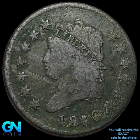 1810 Classic Head Large Cent #E3033 Cover
