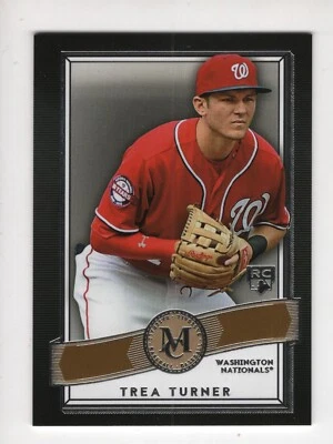 2016 Topps Museum Collection Trea Turner Copper Rookie RC - Image 1 of 2