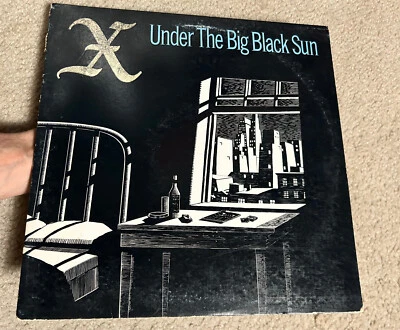 X – Under The Big Black Sun LP 1982 Elektra – 9 60150 Vinyl record - Image 1 of 4