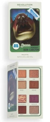 Makeup Revolution x Monsters University - DON CARLTON - SCARER -8 Shadow Palette - Image 1 of 2