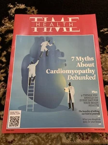 Time Health Magazine 7 Myths About Cardiomyopathy Debunked, Winter 2025 , New - Picture 1 of 9