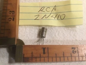 One Vintage RCA 2N410 Germanium Transistor PNP ECG158 Used Pull - Picture 1 of 1