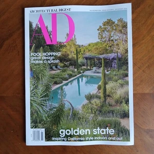 Architectural Digest Inspiring California Style Indoors and Out Jul Aug 2024 NEW - Picture 1 of 2