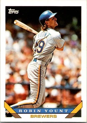 Robin Yount - 1993 Topps - #1 - Cerveceros Foto 1 de 2