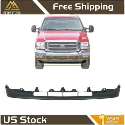 New Front Bumper Lower Valance Textured For 2001-2004 Ford F-250 Super Duty - Imagem 1 de 4