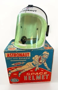 Vintage 1960 Ideal Toys Astronaut Space Helmet in Original Box NASA Replica - Picture 1 of 22