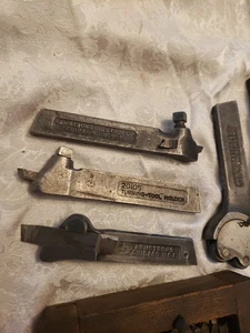 Posten Vintage J.H Williams Armstrong Hartmetall Drehen, Rändeln Werkzeug Halter - Bild 1 von 7