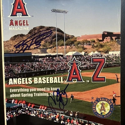 2008 Los Angeles Angels Spring Training Program with Autographs - Image 1 of 3