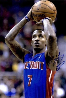 Brandon Jennings authentic signed NBA basketball 10x15 photo |CERT A0001 - Image 1 of 2