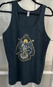ACL Fest 2015 Austin City Limits Tank Top Women's Large Dark Green - Bild 1 von 9