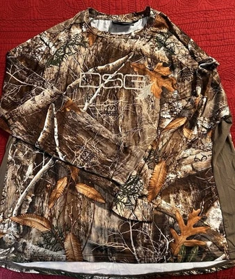 DSG Outerwear Ultra Lightweight camo Shirt Women’s 3x Real Tree Edge - Image 1 of 3