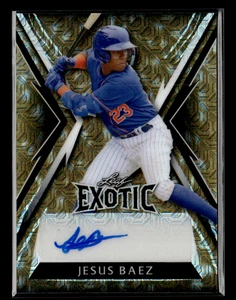 Jesus Baez 2023 Leaf Exotic Auto 5/5 - Picture 1 of 2