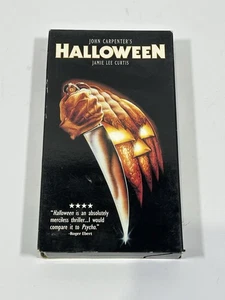 Halloween (VHS, 1997) Jamie Lee Curtis Anchor Bay Cult Classic Michael Myers - Picture 1 of 9