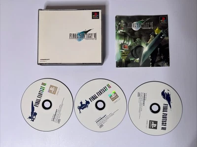 Final Fantasy VII PS1 Sony PlayStation NTSC-J JAPAN Squaresoft Game - Image 1 of 4
