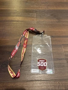 2024 Indy 500 Event Collector Lanyard & Ticket Credential Holder 108TH Running - Picture 1 of 5