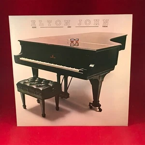 ELTON JOHN Here And There 1976 UK vinyl LP + INNER Madison Square Garden live - Picture 1 of 6