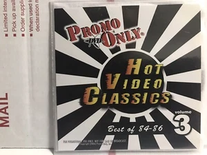 Mega Rare Out Of Print DVD Promo only video classics: Best of 1984-86 Volume 3 - Picture 1 of 2