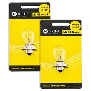NICHE S3 Headlight Bulb for Arctic Cat Alterra 90 DVX 3305-827 2 Pack - Picture 1 of 5