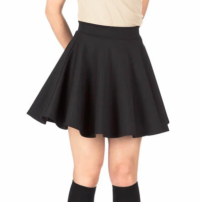 Girls school uniform skater skirt kids high waist pleated PONTE tennis for women - Image 1 of 4