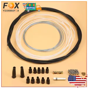 Kit de cable de acelerador hágalo usted mismo para motocicleta de 5 metros botas de neopreno pezones férulas - Imagen 1 de 5