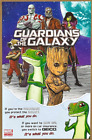 2017 SDCC GUARDIANS OF THE GALAXY/GEICO POSTER/PRINT 11” X 17” MARVEL
