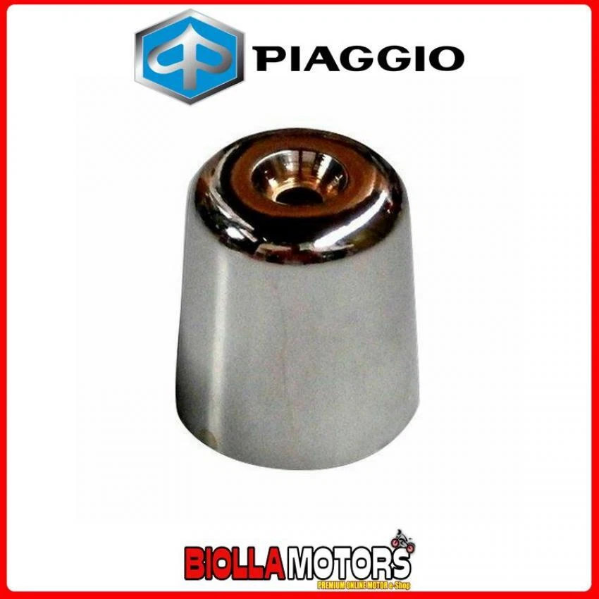 673243 TERMINALE CONTRAPPESO MANUBRIO ORIGINALE PIAGGIO VESPA GTS 300 GTS 300 S - Immagine 1 di 4