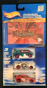 Hot Wheels Yu-Gi-Oh 3 Car Pack Exclusive with Limited Edition Collector Guide - Picture 1 of 2
