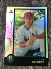 1998 (CARDINALS) Bowman Chrome International Refractors #77 Adam Kennedy