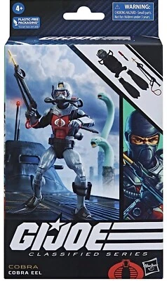 Hasbro GI G.I. 2023 Joe Clasificado Serie Cobra Anguila 81 Amazon Exclusivo EN MANO Foto 1 de 3