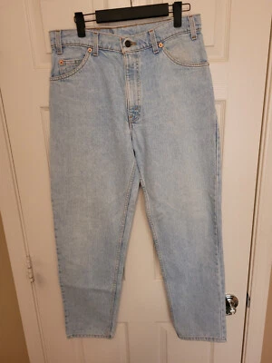 Vintage Levi's Orange Tab 550 Jeans Men 33x30 (31x29) Acid Wash Faded 80s USA - Image 1 of 4
