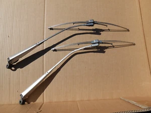 1980-1982 Ford Transit Van Stainless Steel Wiper Arms Wipers Pair - Picture 1 of 6