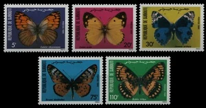 Yibuti 1984 - Mi-N.o 386-390 ** - Estampillada sin montar o nunca montada - Mariposas / Mariposas - Imagen 1 de 1