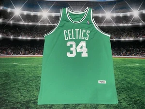 Boston Celtics Paul Pierce 34 Gray Replica Swingman Jersey Mens Sz XL - Picture 1 of 10