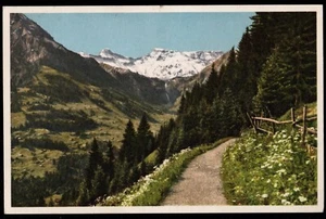 Adelboden Hornliweg Tierhornli Steghorn Wildstrubel Switzerland Postcard - Picture 1 of 2