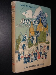 BUTTE, BOUL'MICH & Cie - SOUVENIRS D'UN CHANSONNIER - René Devilliers - 1946 - Imagen 1 de 4
