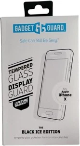 Gadget Guard-Black Ice Edition Tempered Glass Screen Guard for  iPhone11pro/Xs/X - Picture 1 of 2