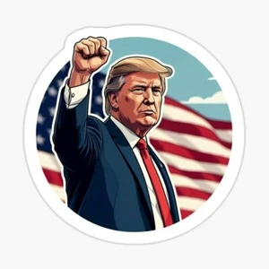 DONALD TRUMP Fist up united states of America MAGA USA biden - Picture 1 of 1