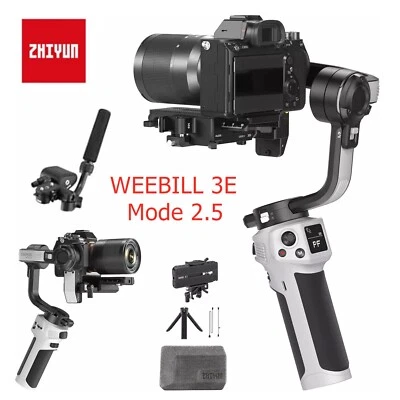 Zhiyun CINEPEER WEEBILL 3E 3-Axis Gimbal Stabilizer for DSLR Mirrorless Cameras - Image 1 of 4