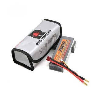 Bolsa de almacenamiento a prueba de explosiones Bolsa protectora de batería para baterías de drones de coche RC - Imagen 1 de 6