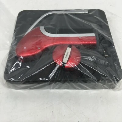 Juego de sacacorchos vertical rojo Houdini incluye tapón cortador de láminas y espiral de repuesto Foto 1 de 2