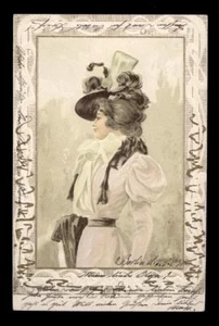 cartolina d'epoca-post card-DONNINE-WOMAN-LADY-FRAU-FEMME 264 - Imagen 1 de 1