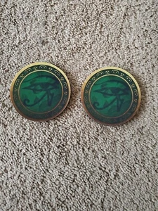Faecrate Gilded Wolves Car Coasters New - Picture 1 of 2